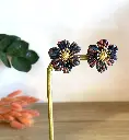 Flamboyantes Multicolore noire