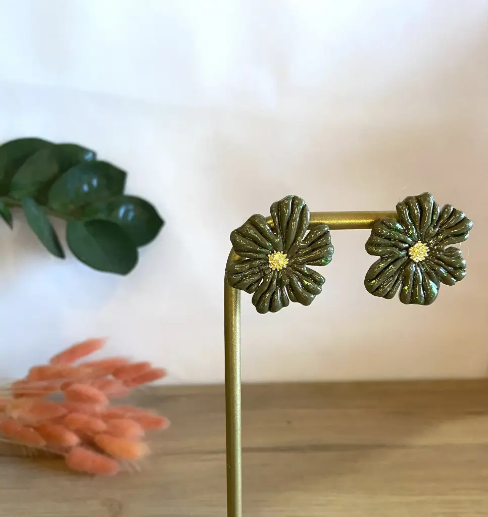 Flamboyantes Vert Olive