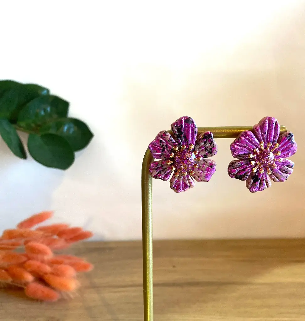 Flamboyantes Multicolore Fushia (clou, oui)